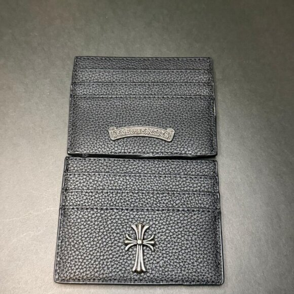 Chrome Heart Leather Card Holder - Picture 2 of 7